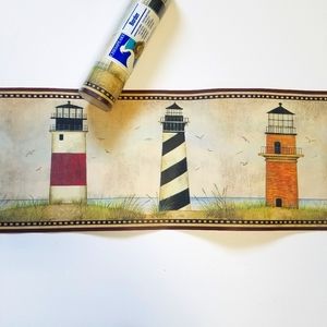 Wallpaper Border Nautical Lighthouse Legends